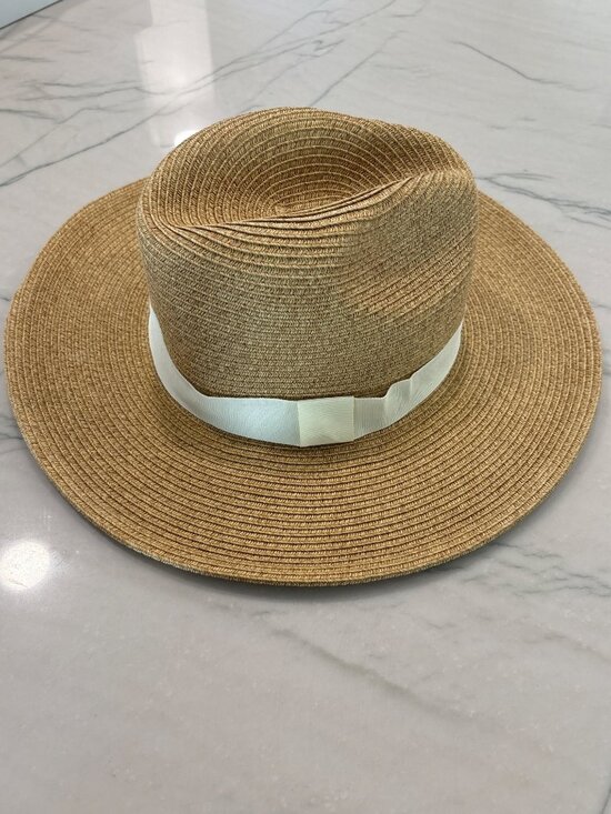 Toucan Hats Exclusive Ivory Wide Brim Sun Hat in Ivory New Womens Beach Garden main image 10